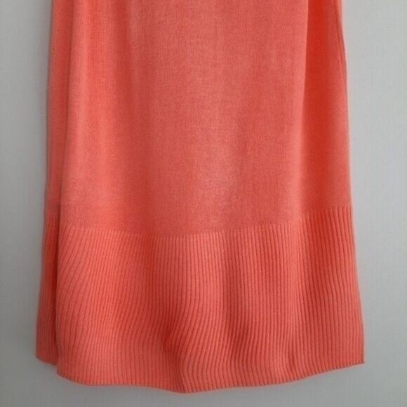 JOE FRESH - New Fine Knit Tank Sleeveless V-Neck Top Shell Pink Sz S - Picture 8 of 10